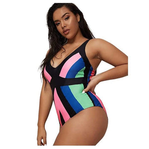 Fancy Kyla plus size one piece